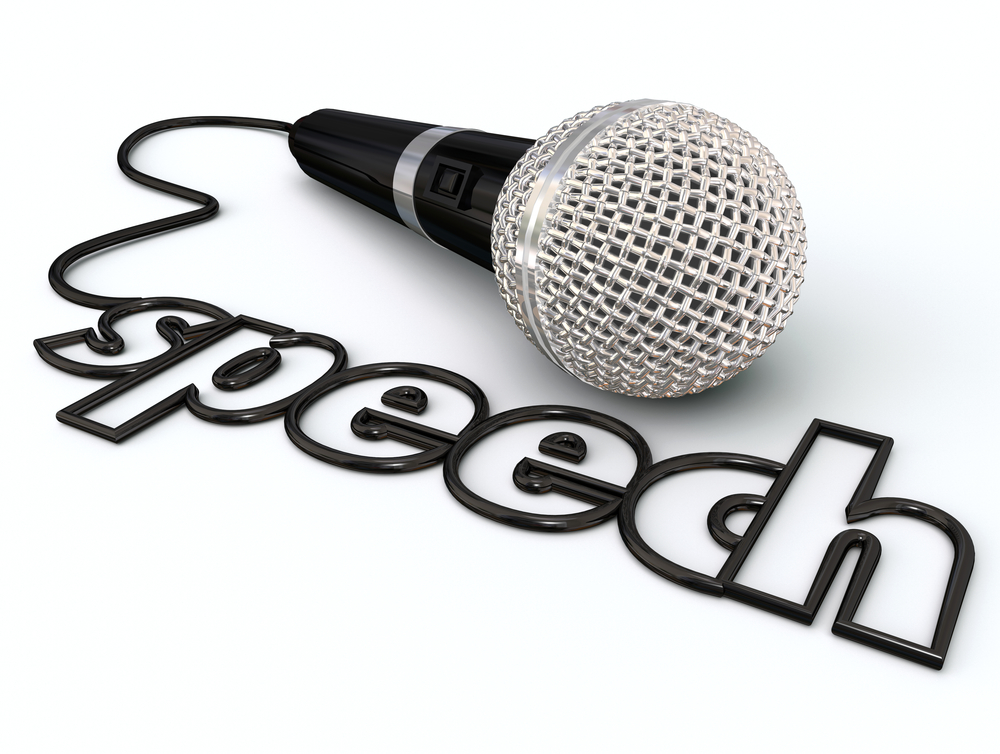 speech timer in words